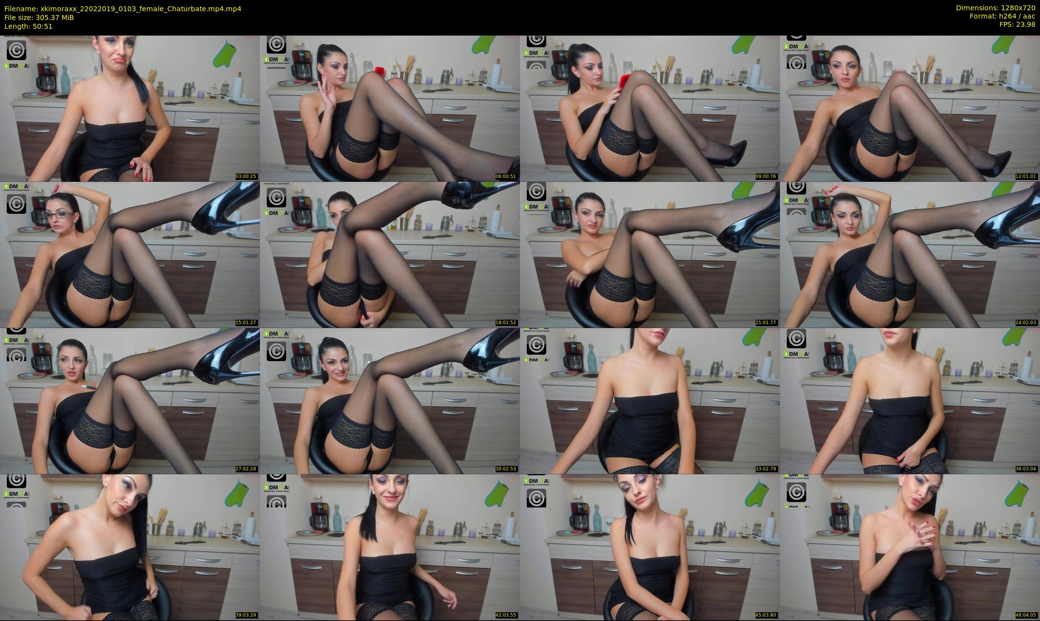 xkimoraxx — 51 minute Chaturbate female cam show recording, 720p, Feb 22, 2019