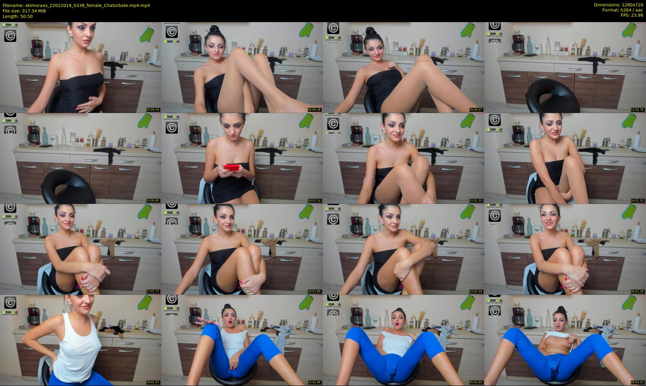 xkimoraxx — 51 minute Chaturbate female cam show recording, 720p, Feb 22, 2019