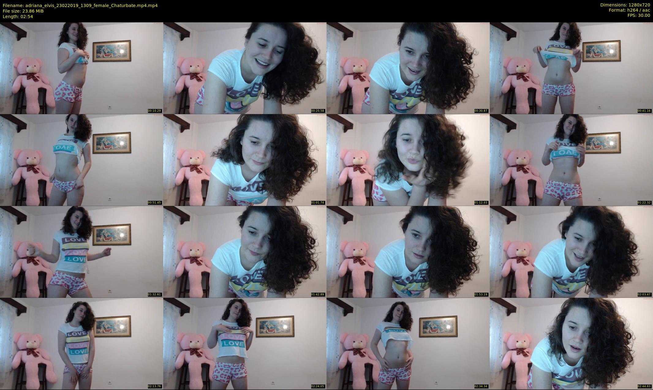 adriana_elvis — 3 minute Chaturbate couple cam show recording, 720p, Feb 23, 2019