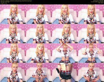 agatafox — 15 minute Chaturbate female cam show recording, 480p, Feb 23, 2019