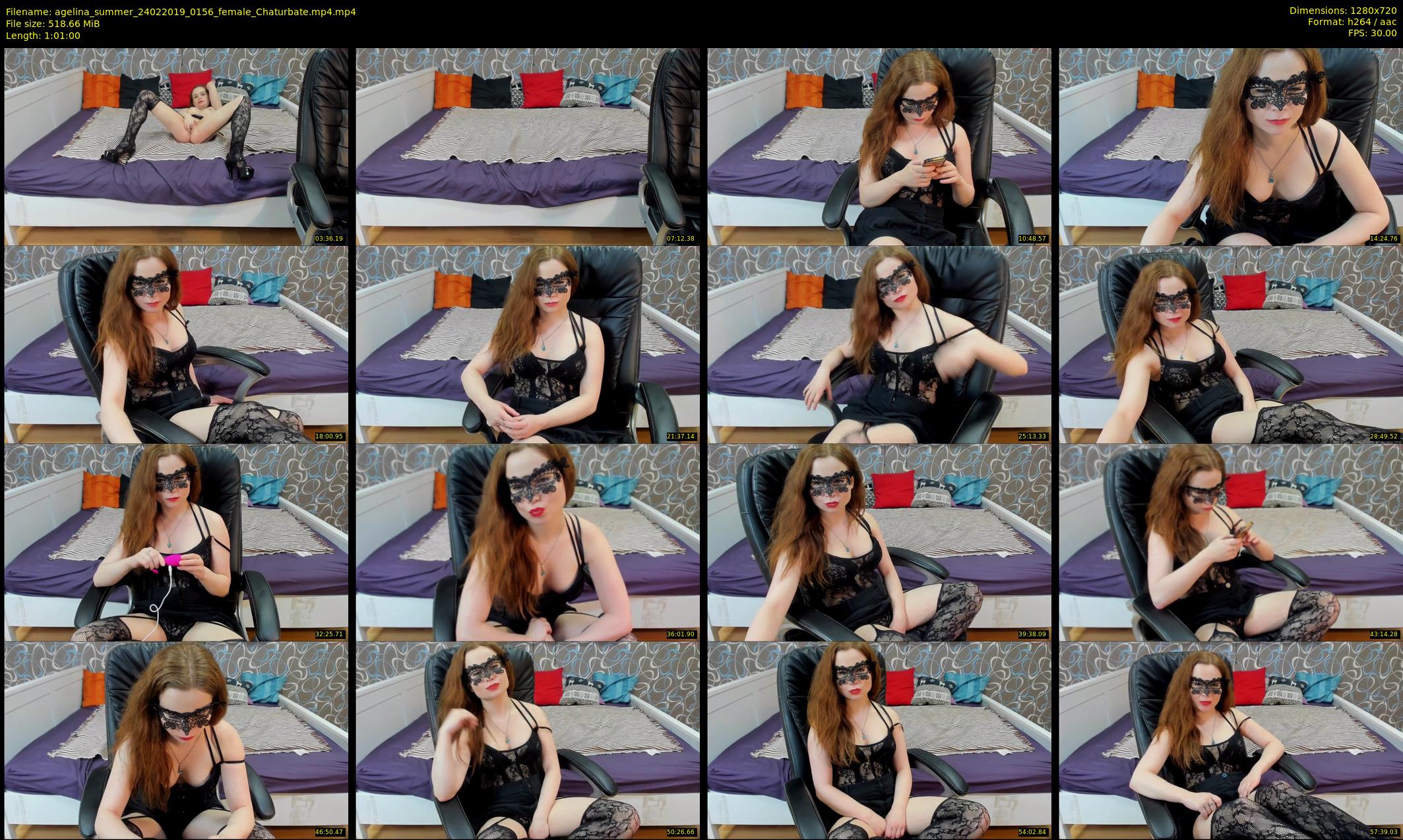 agelina_summer — 61 minute Chaturbate female cam show recording, 720p, Feb 24, 2019