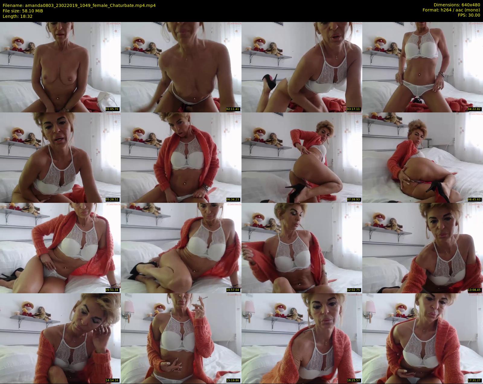 amanda0803 — 19 minute Chaturbate female cam show recording, 480p, Feb 23, 2019
