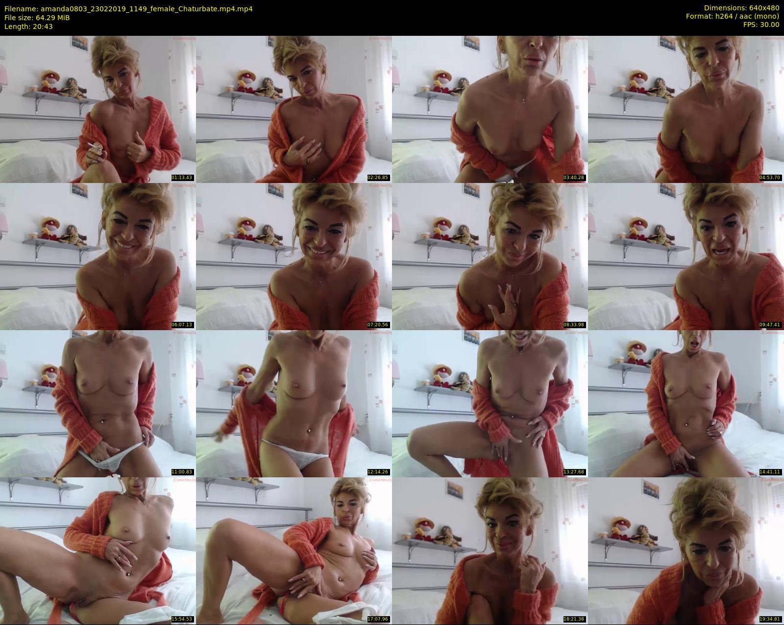 amanda0803 — 21 minute Chaturbate female cam show recording, 480p, Feb 23, 2019