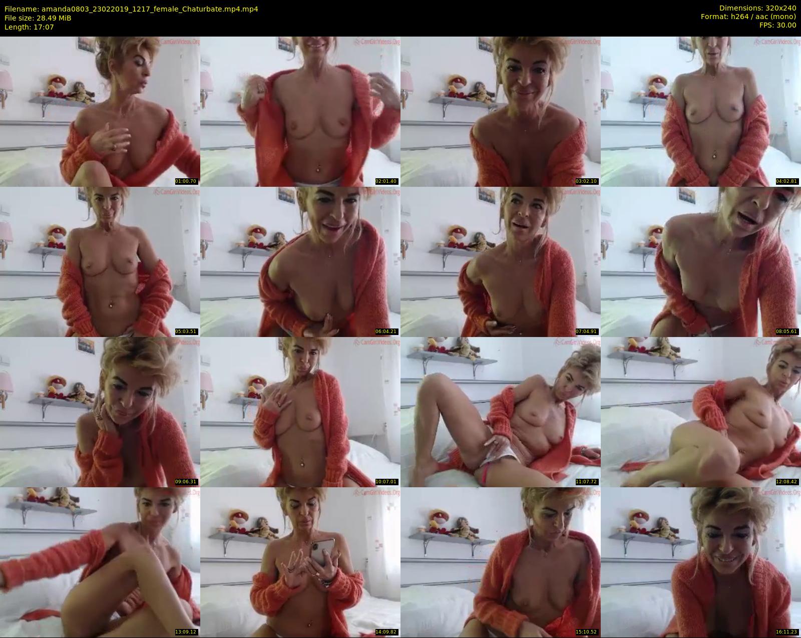 amanda0803 — 18 minute Chaturbate female cam show recording, SD, Feb 23, 2019