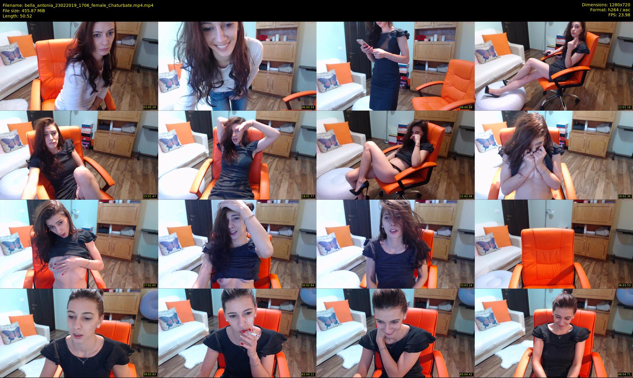 bella_antonia — 51 minute Chaturbate female cam show recording, 720p, Feb 23, 2019