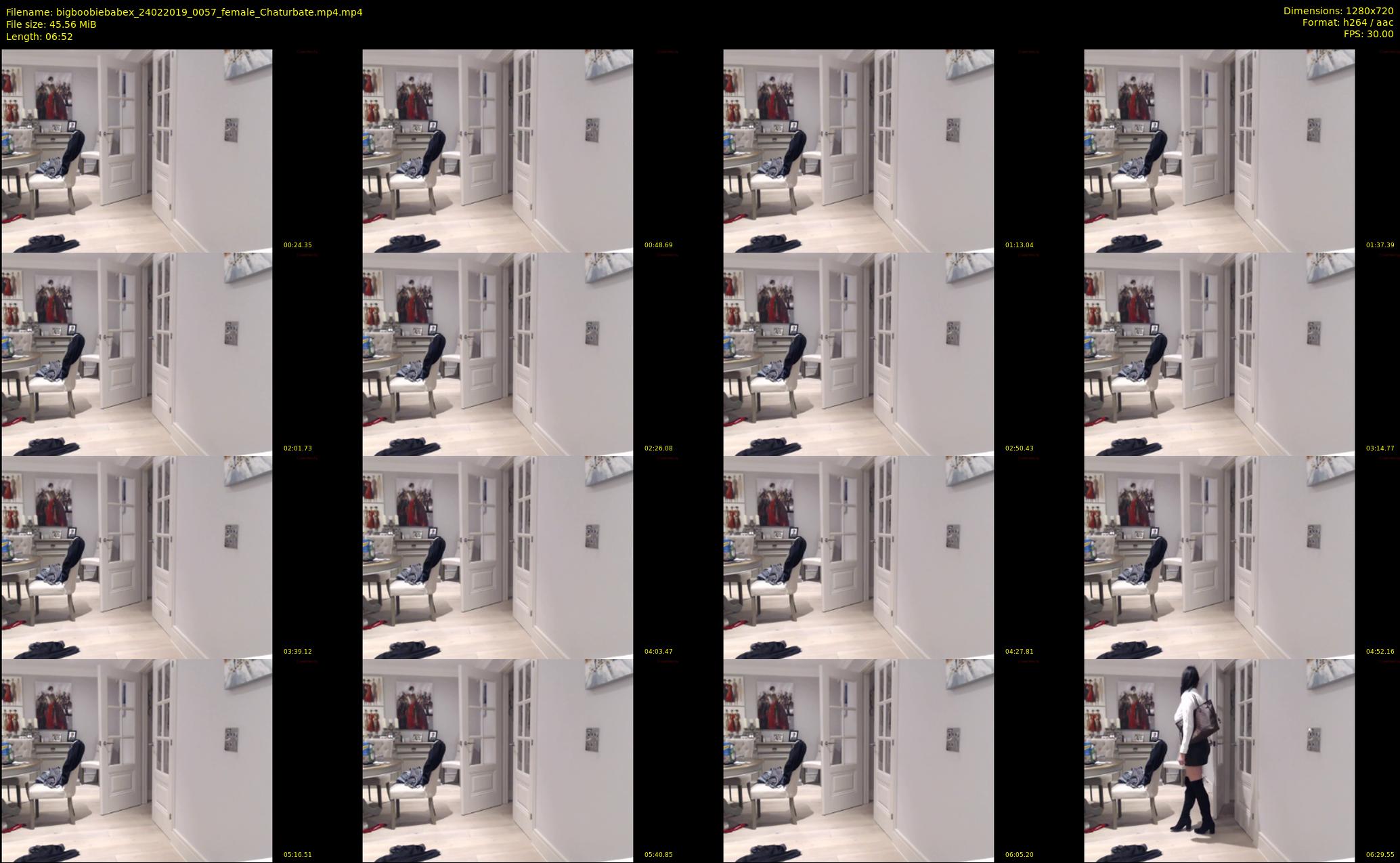 bigboobiebabex — 7 minute Chaturbate female cam show recording, 720p, Feb 24, 2019