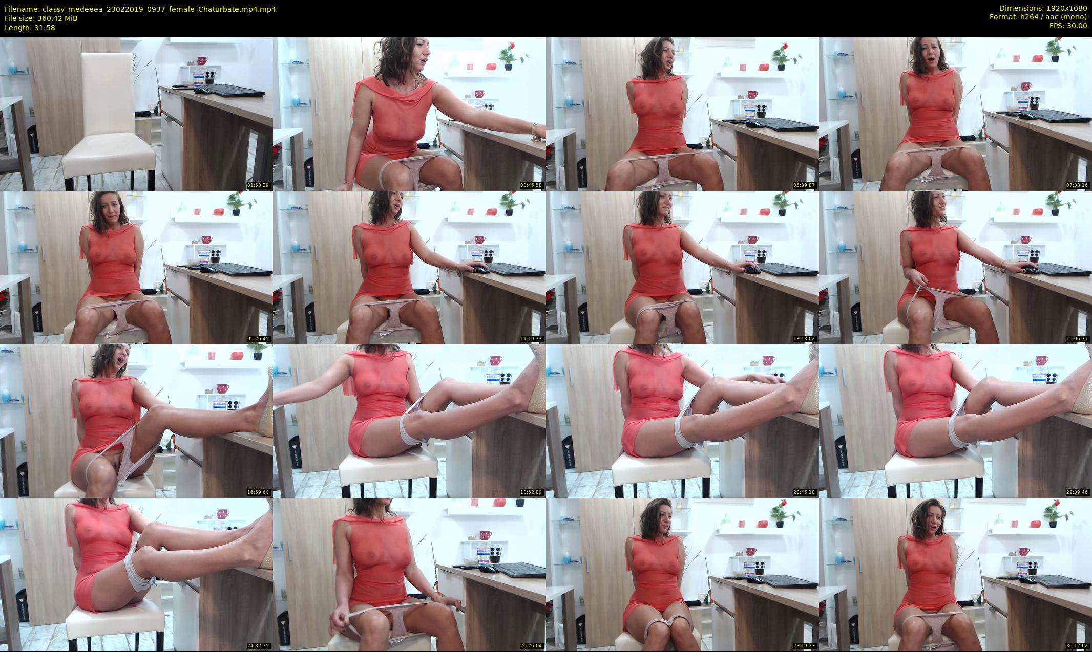 classy_medeeea — 32 minute Chaturbate female cam show recording, 1080p, Feb 23, 2019