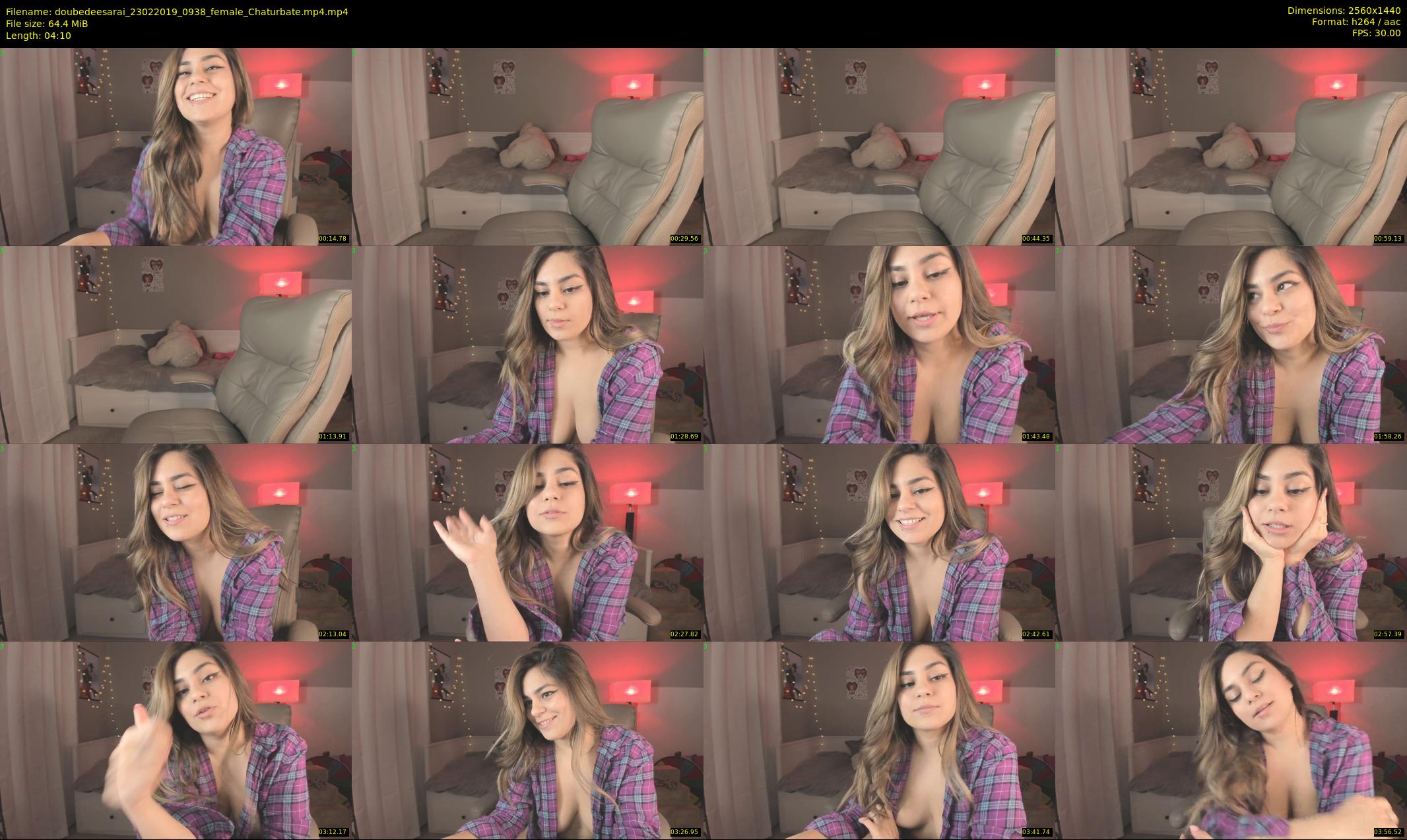 doubedeesarai — 5 minute Chaturbate female cam show recording, 1080p, Feb 23, 2019