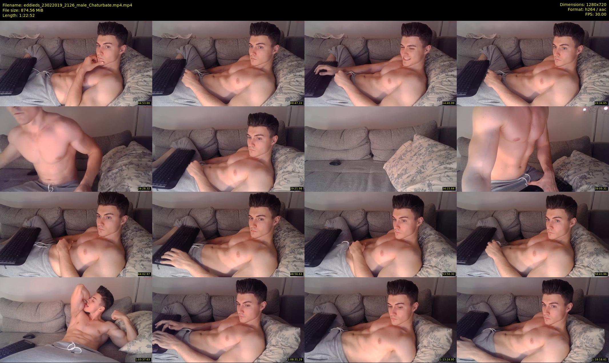 eddieds — 83 minute Chaturbate male cam show recording, 720p, Feb 23, 2019