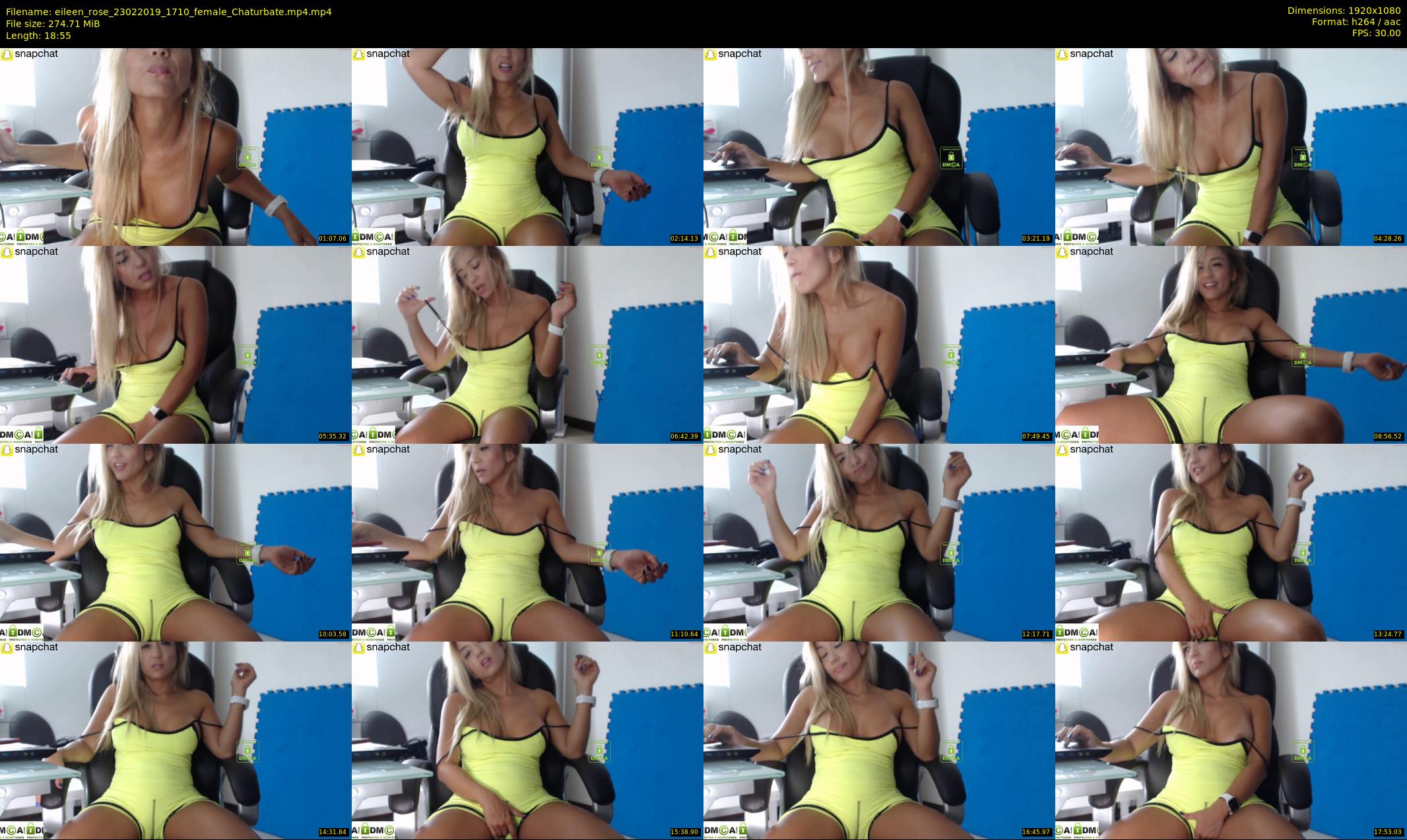 eileen_rose — 19 minute Chaturbate female cam show recording, 1080p, Feb 23, 2019