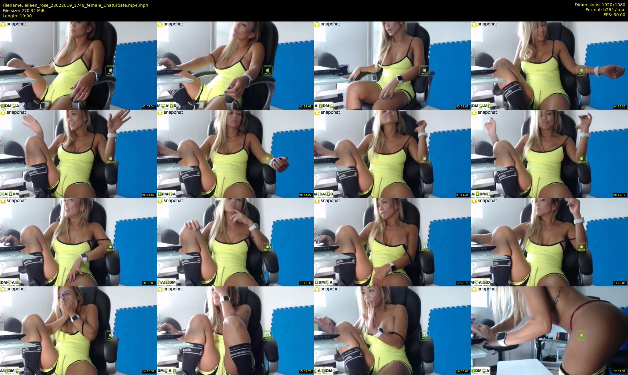 eileen_rose — 19 minute Chaturbate female cam show recording, 1080p, Feb 23, 2019