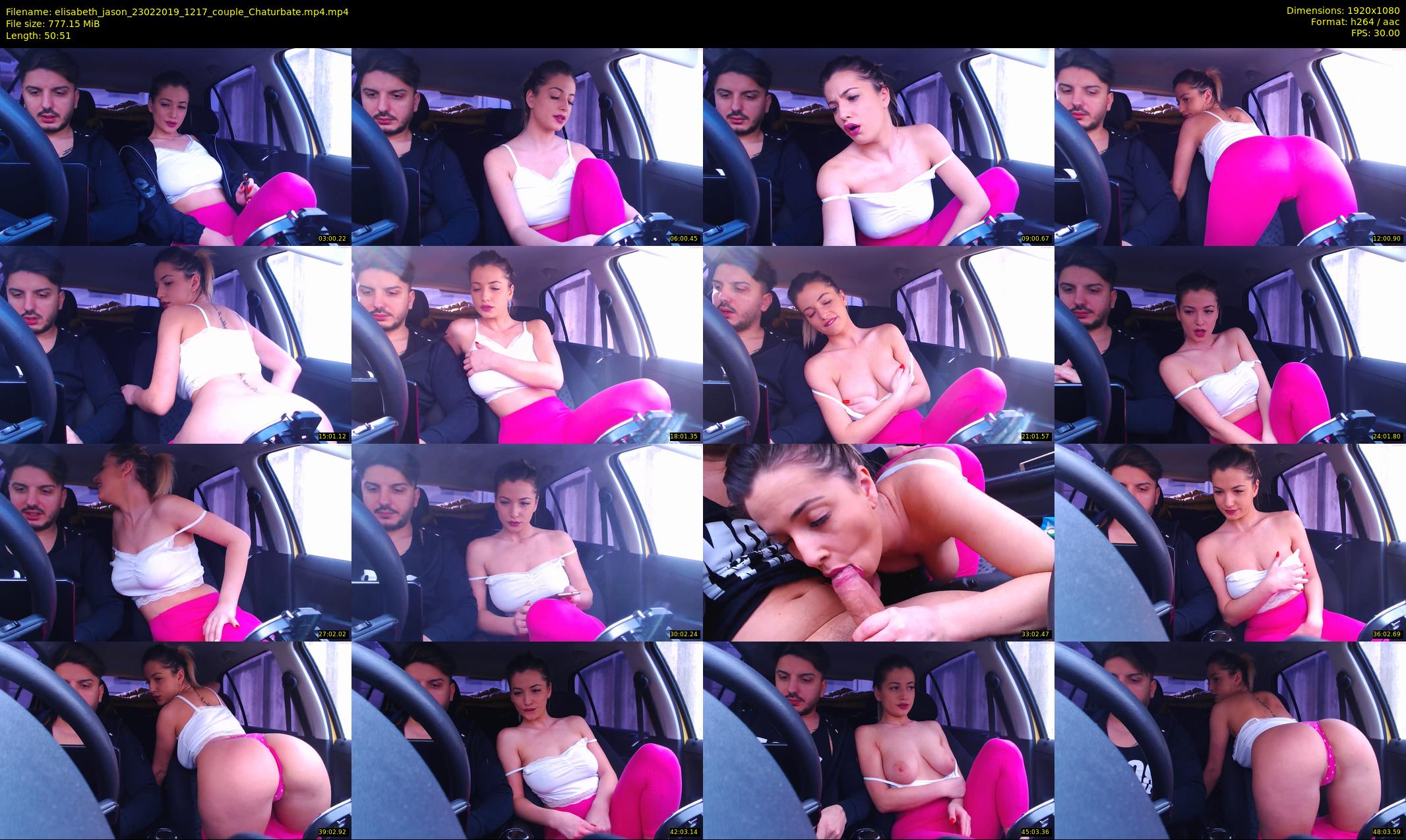 elisabeth_jason — 51 minute Chaturbate couple cam show recording, 1080p, Feb 23, 2019