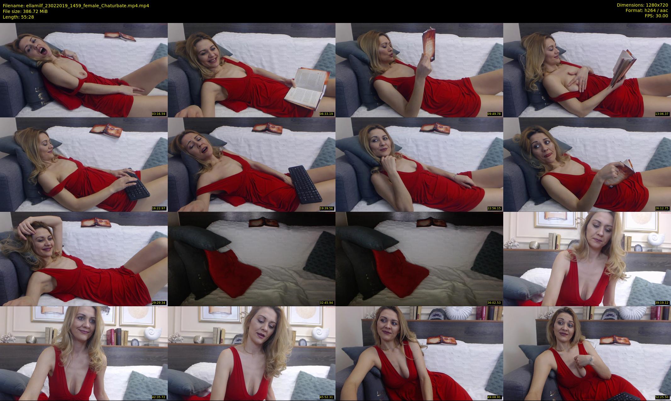 ellamilf — 56 minute Chaturbate female cam show recording, 720p, Feb 23, 2019