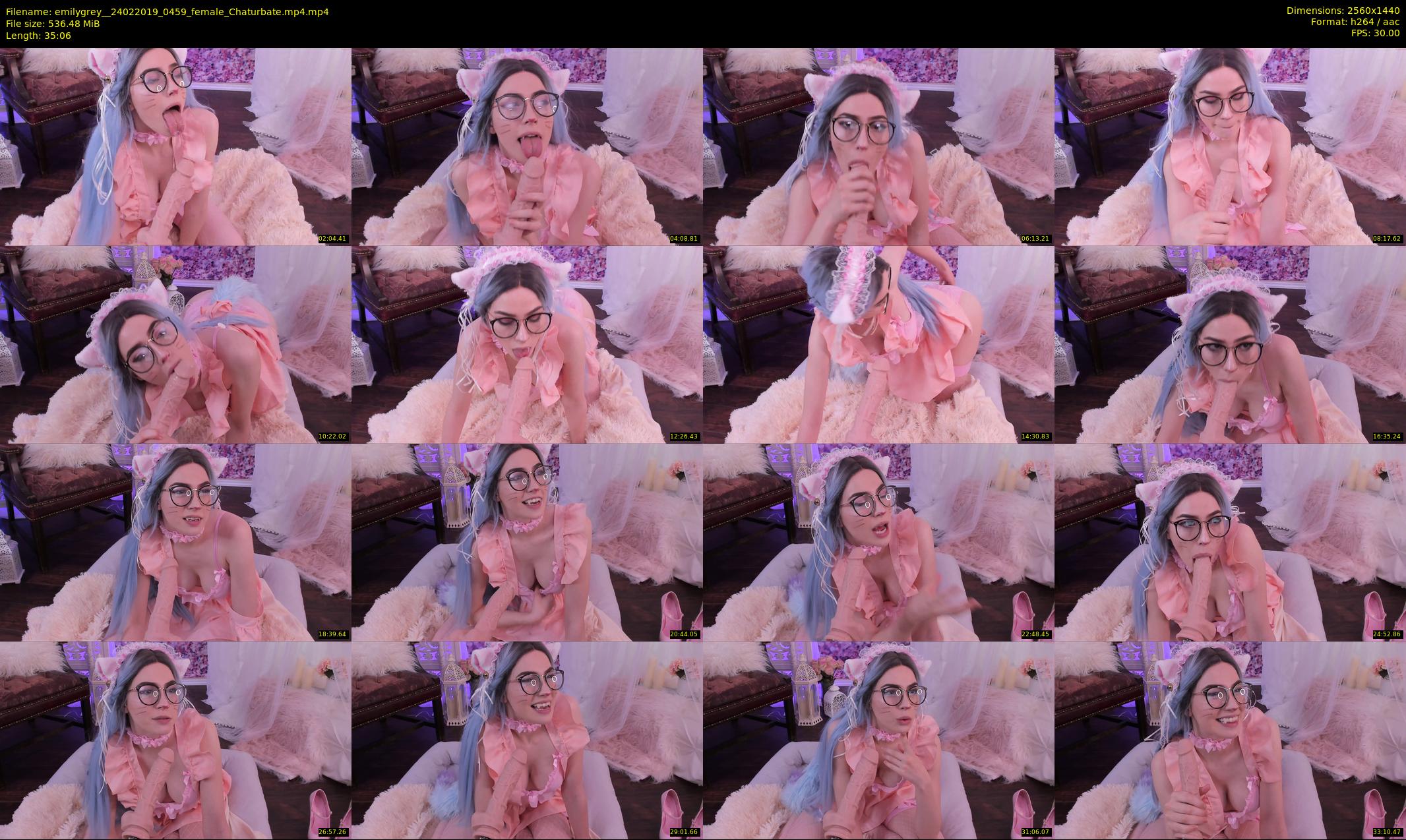 emilygrey_ — 36 minute Chaturbate female cam show recording, 1080p, Feb 24, 2019