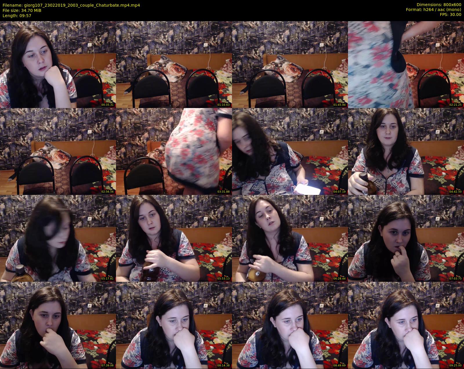 giorg107 — 10 minute Chaturbate couple cam show recording, 480p, Feb 23, 2019