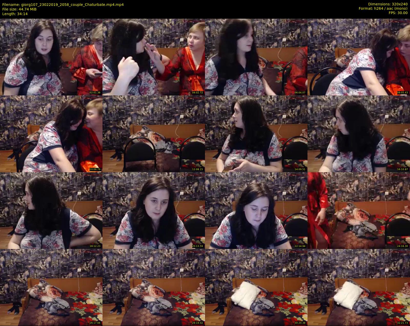 giorg107 — 35 minute Chaturbate couple cam show recording, SD, Feb 23, 2019