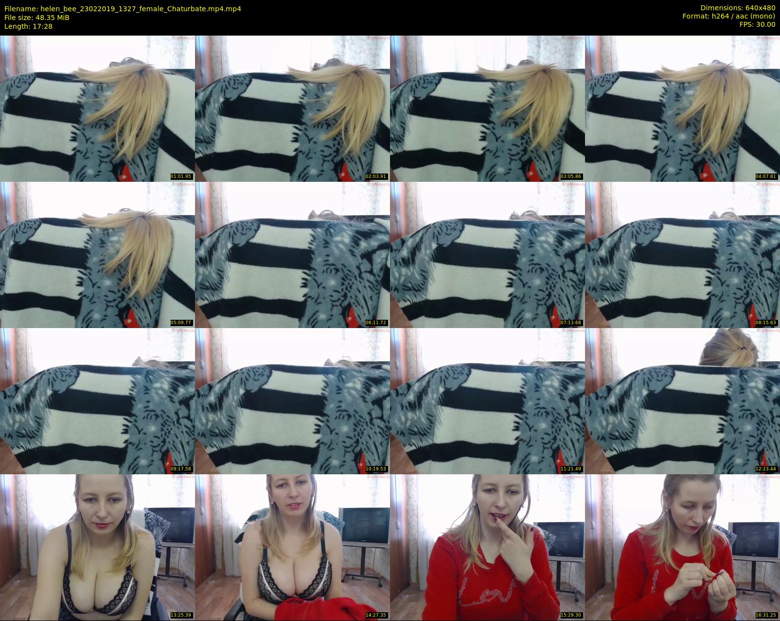 helen_bee — 18 minute Chaturbate female cam show recording, 480p, Feb 23, 2019