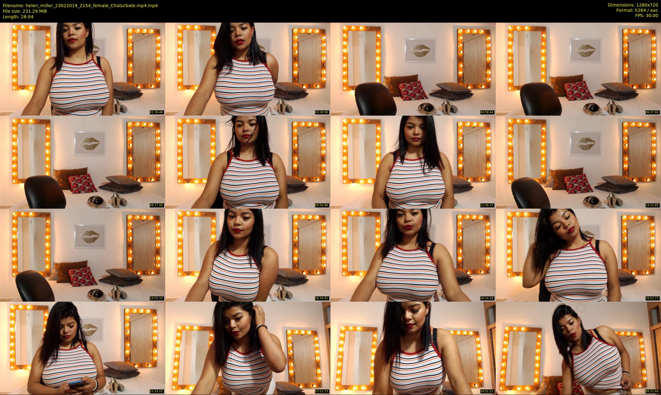 helen_miller — 29 minute Chaturbate female cam show recording, 720p, Feb 23, 2019