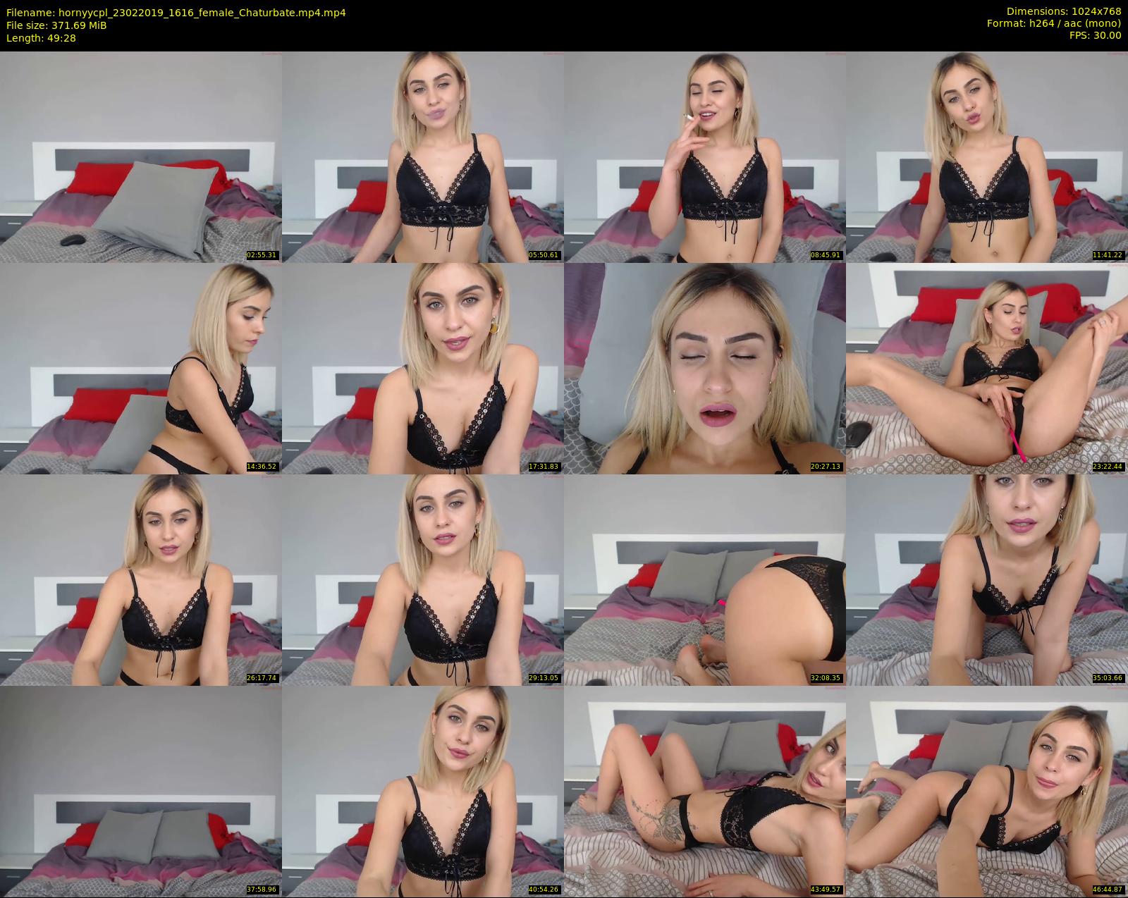 hornyycpl — 50 minute Chaturbate couple cam show recording, 720p, Feb 23, 2019