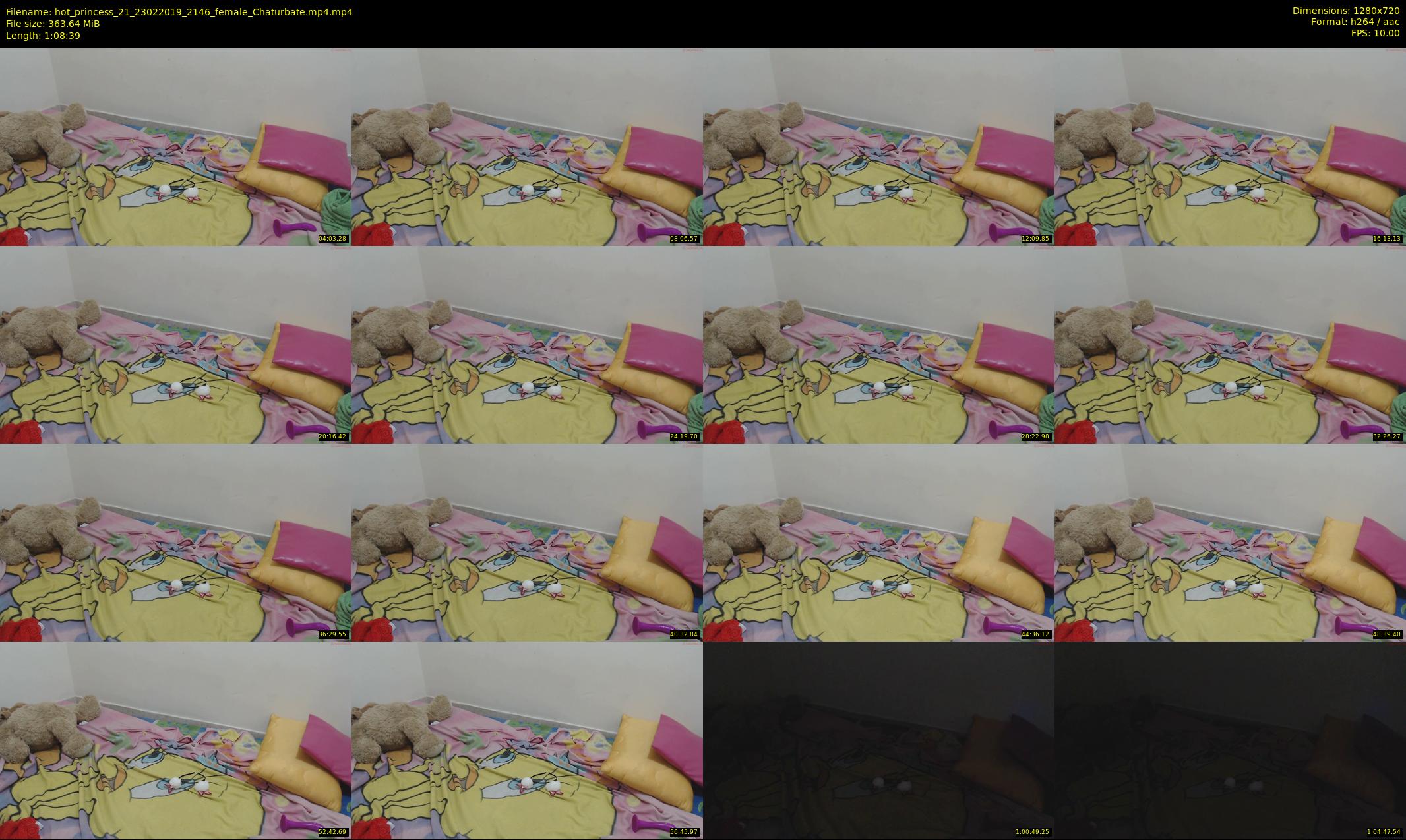 hot_princess_21 — 69 minute Chaturbate female cam show recording, 720p, Feb 23, 2019