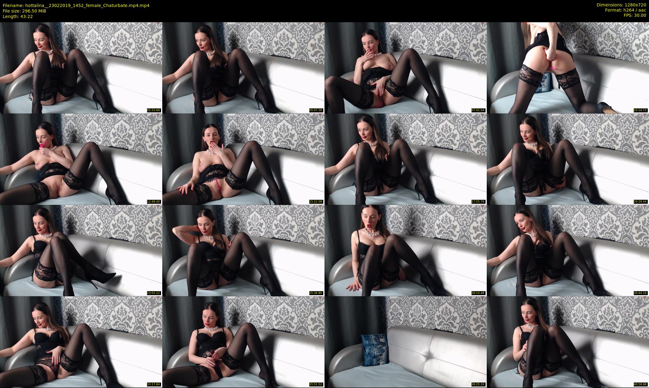 hottalina_ — 44 minute Chaturbate female cam show recording, 720p, Feb 23, 2019