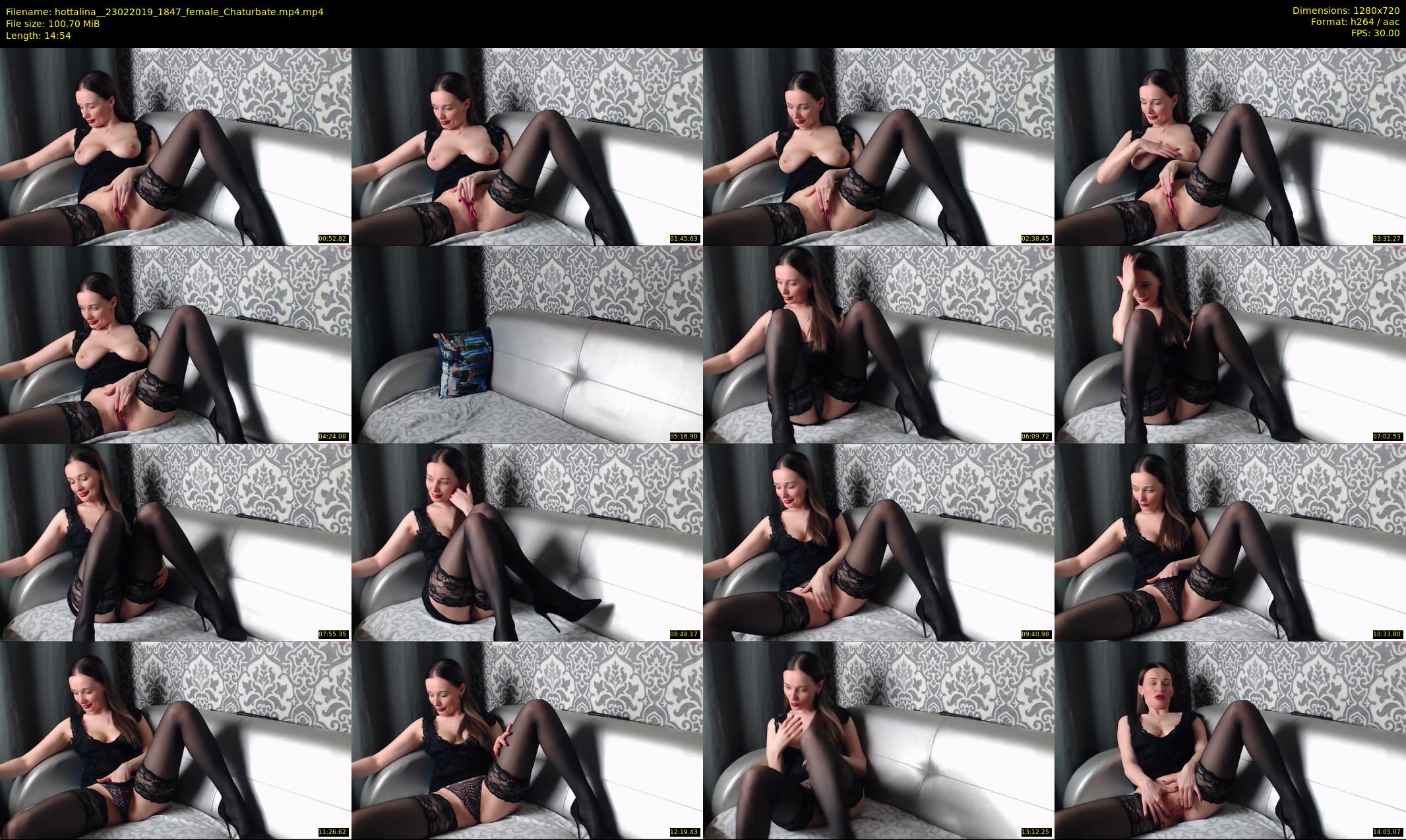 hottalina_ — 15 minute Chaturbate female cam show recording, 720p, Feb 23, 2019