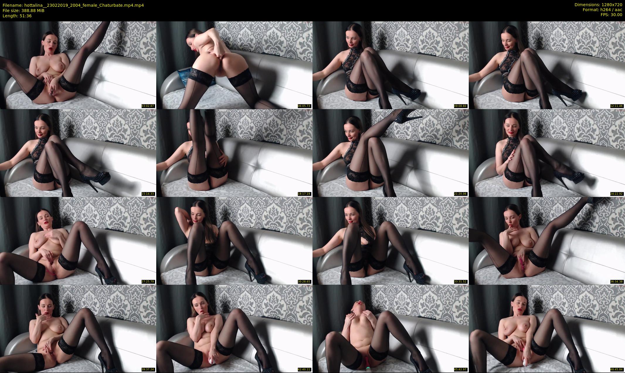 hottalina_ — 52 minute Chaturbate female cam show recording, 720p, Feb 23, 2019
