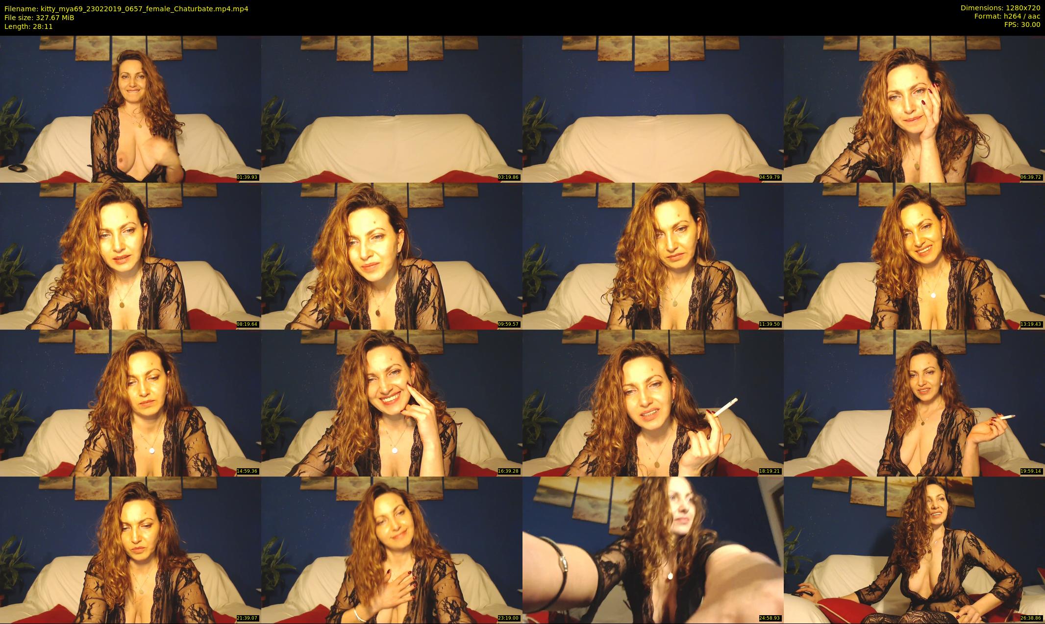 kitty_mya69 — 29 minute Chaturbate female cam show recording, 720p, Feb 23, 2019