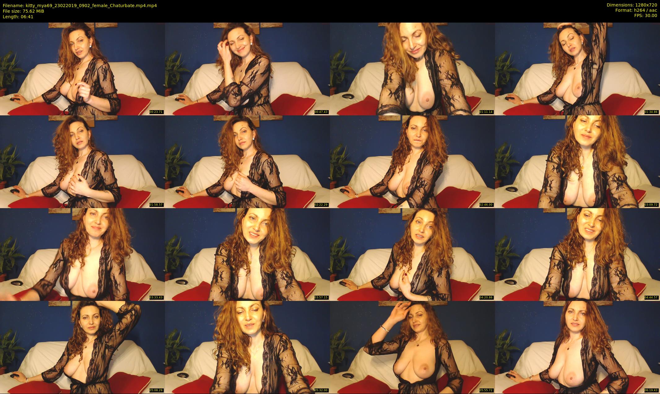 kitty_mya69 — 7 minute Chaturbate female cam show recording, 720p, Feb 23, 2019