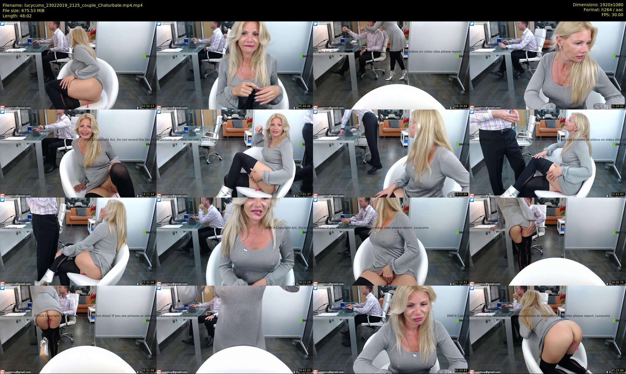 lucycums — 49 minute Chaturbate couple cam show recording, 1080p, Feb 23, 2019