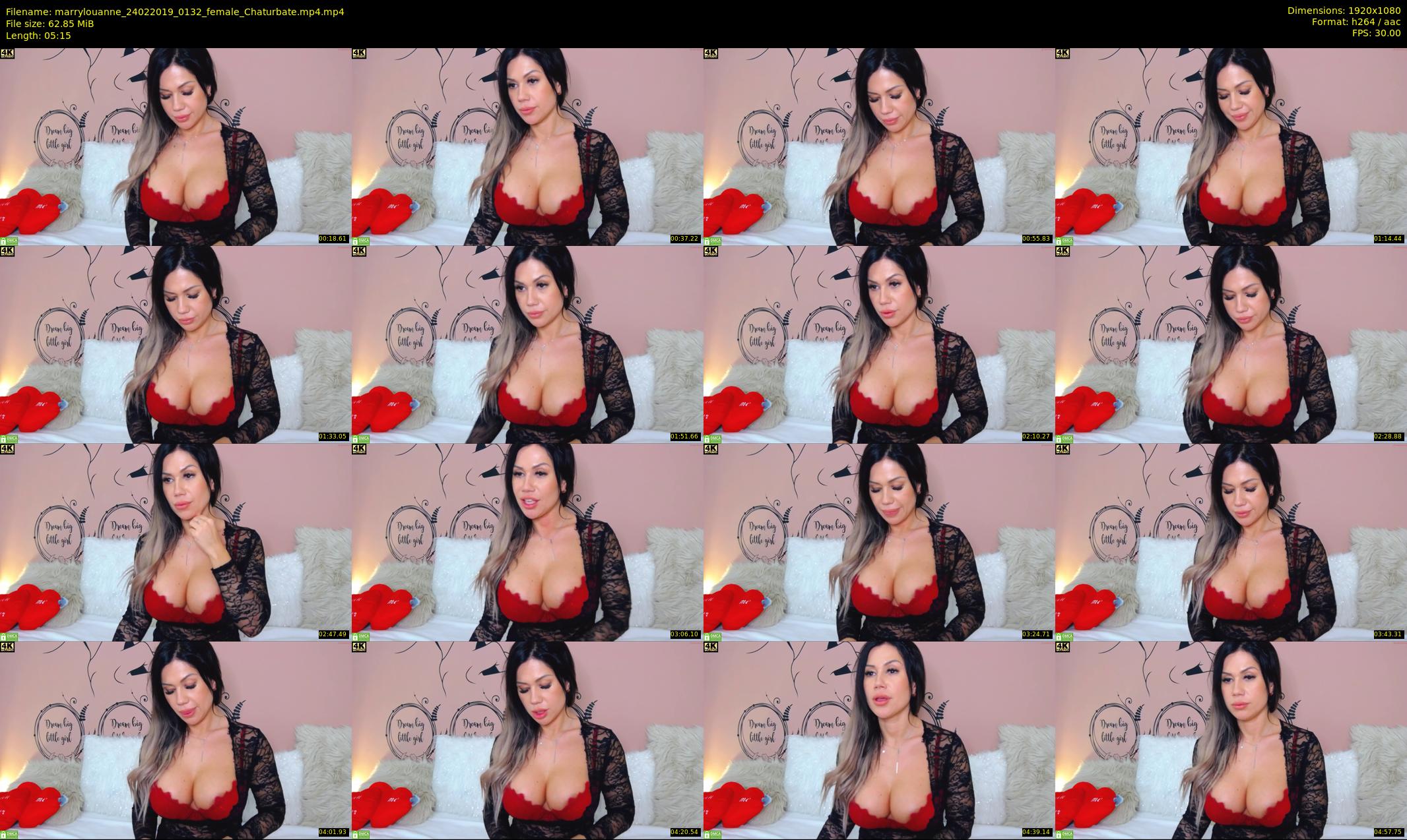 marrylouanne — 6 minute Chaturbate female cam show recording, 1080p, Feb 24, 2019