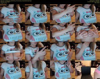 milkykandy — 42 minute Chaturbate female cam show recording, 480p, Feb 23, 2019