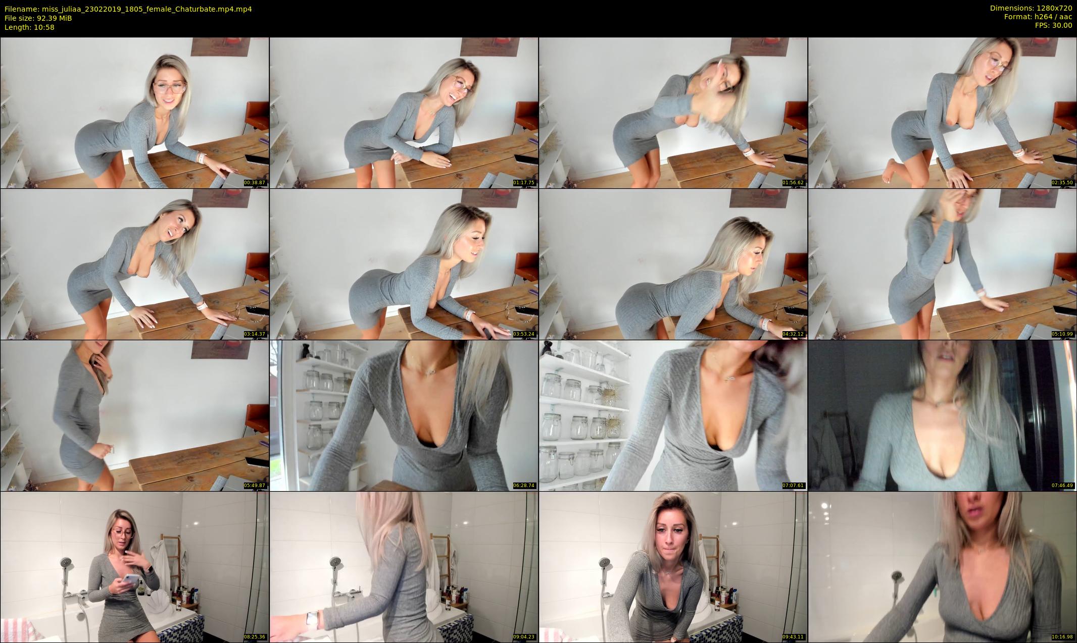 miss_juliaa — 11 minute Chaturbate female cam show recording, 720p, Feb 23, 2019