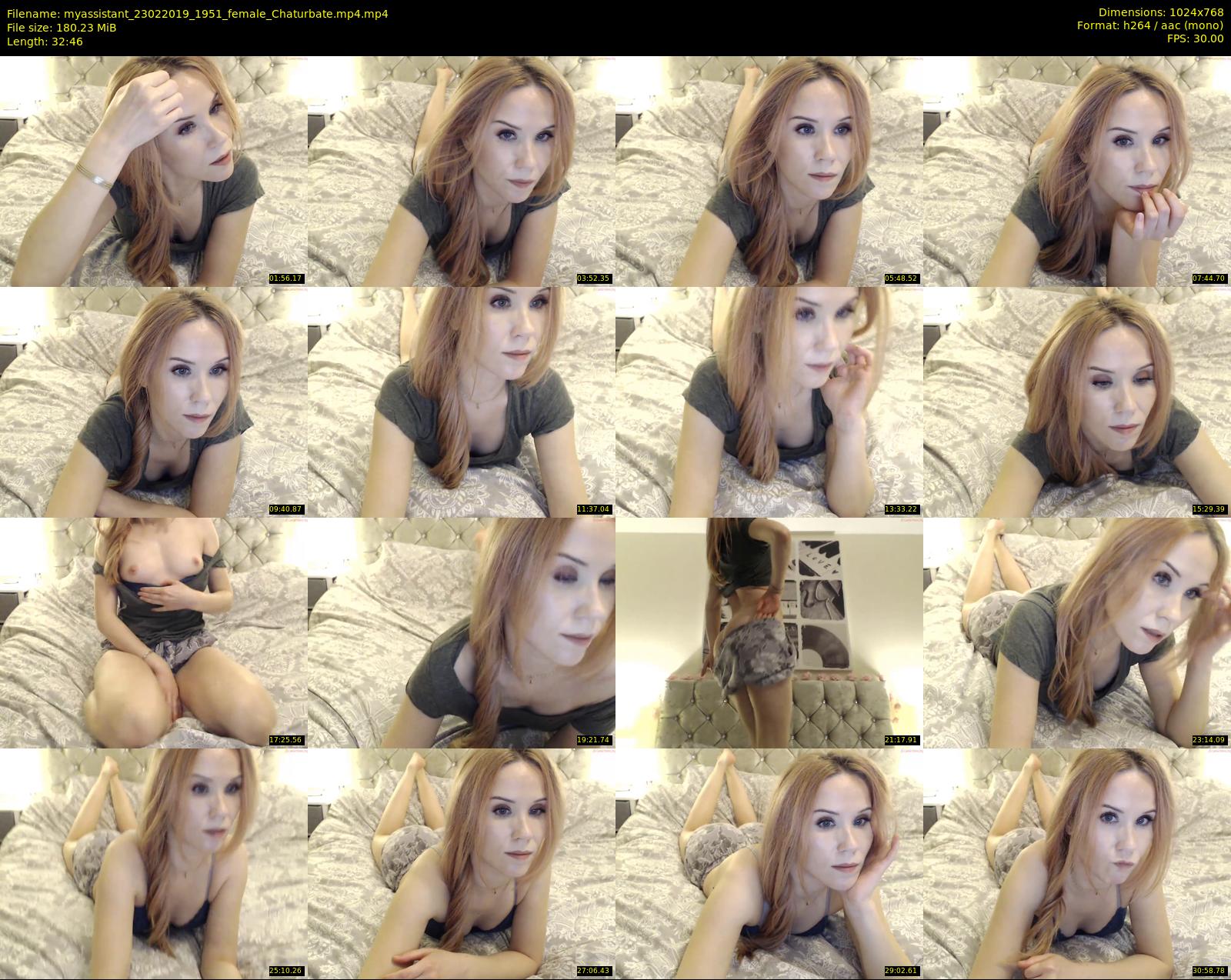 myassistant — 33 minute Chaturbate female cam show recording, 720p, Feb 23, 2019