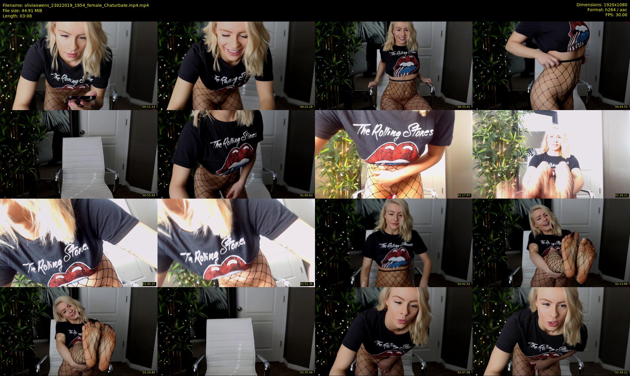 oliviaowens — 4 minute Chaturbate female cam show recording, 1080p, Feb 23, 2019