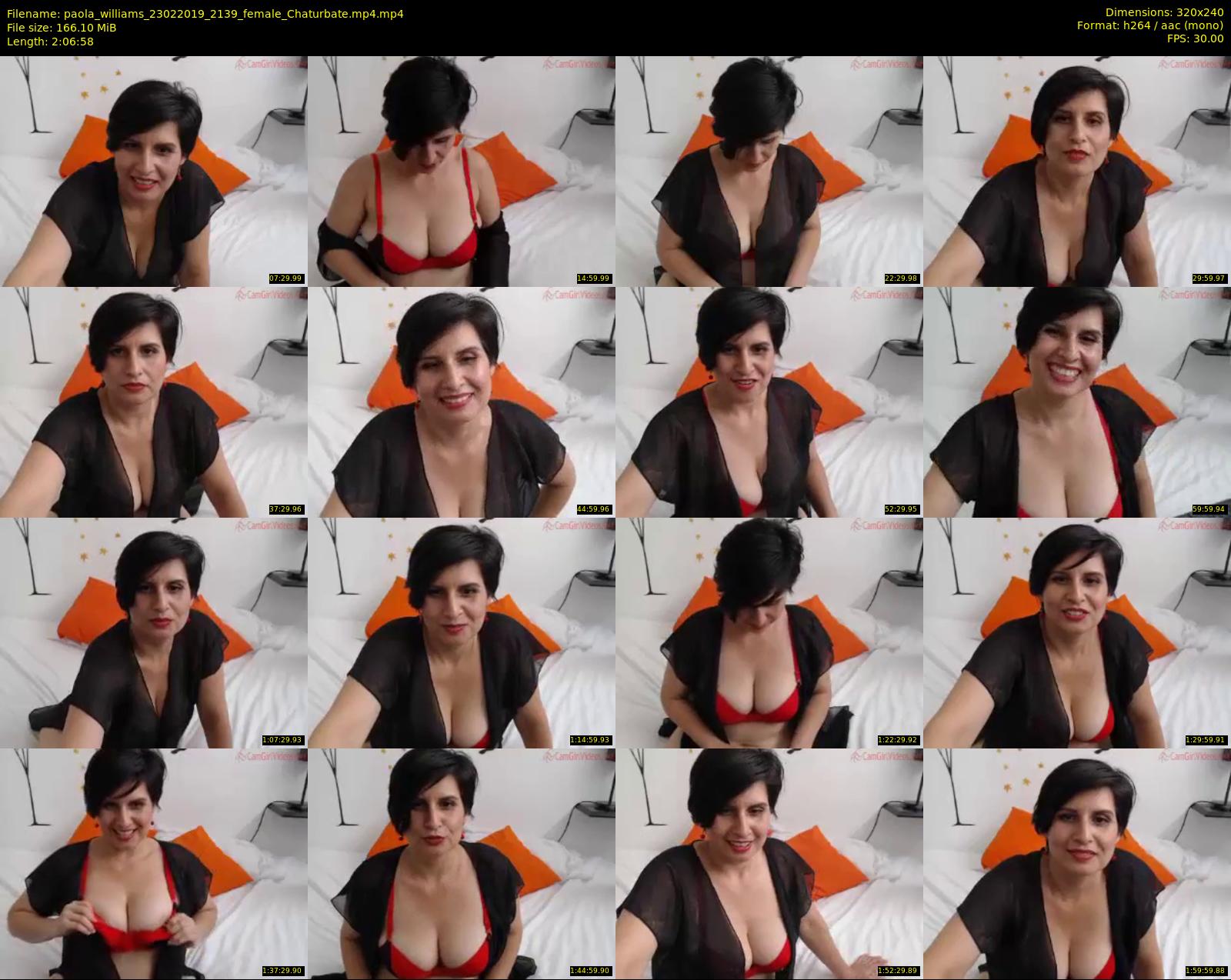 paola_williams — 127 minute Chaturbate female cam show recording, SD, Feb 23, 2019