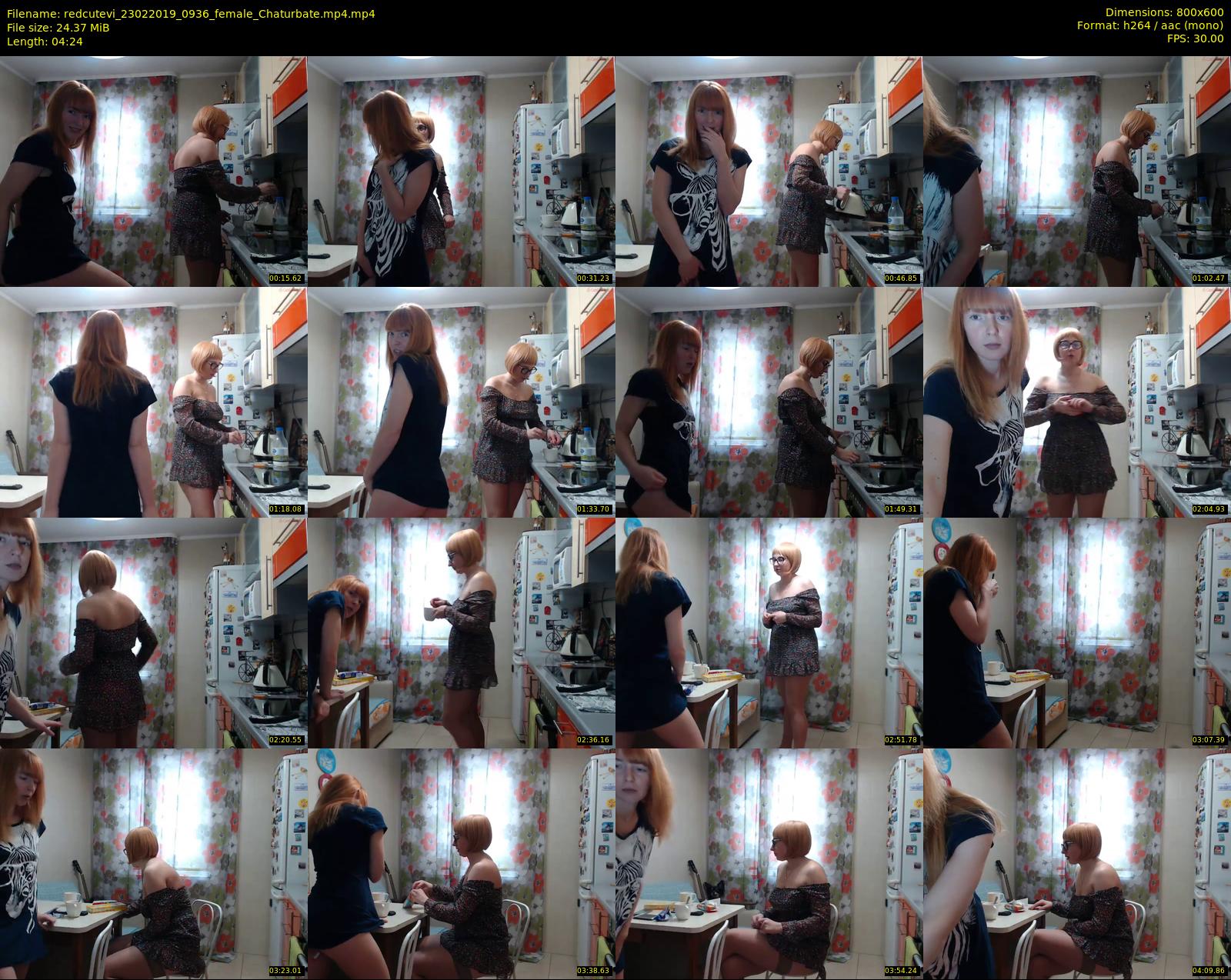 redcutevi — 5 minute Chaturbate female cam show recording, 480p, Feb 23, 2019