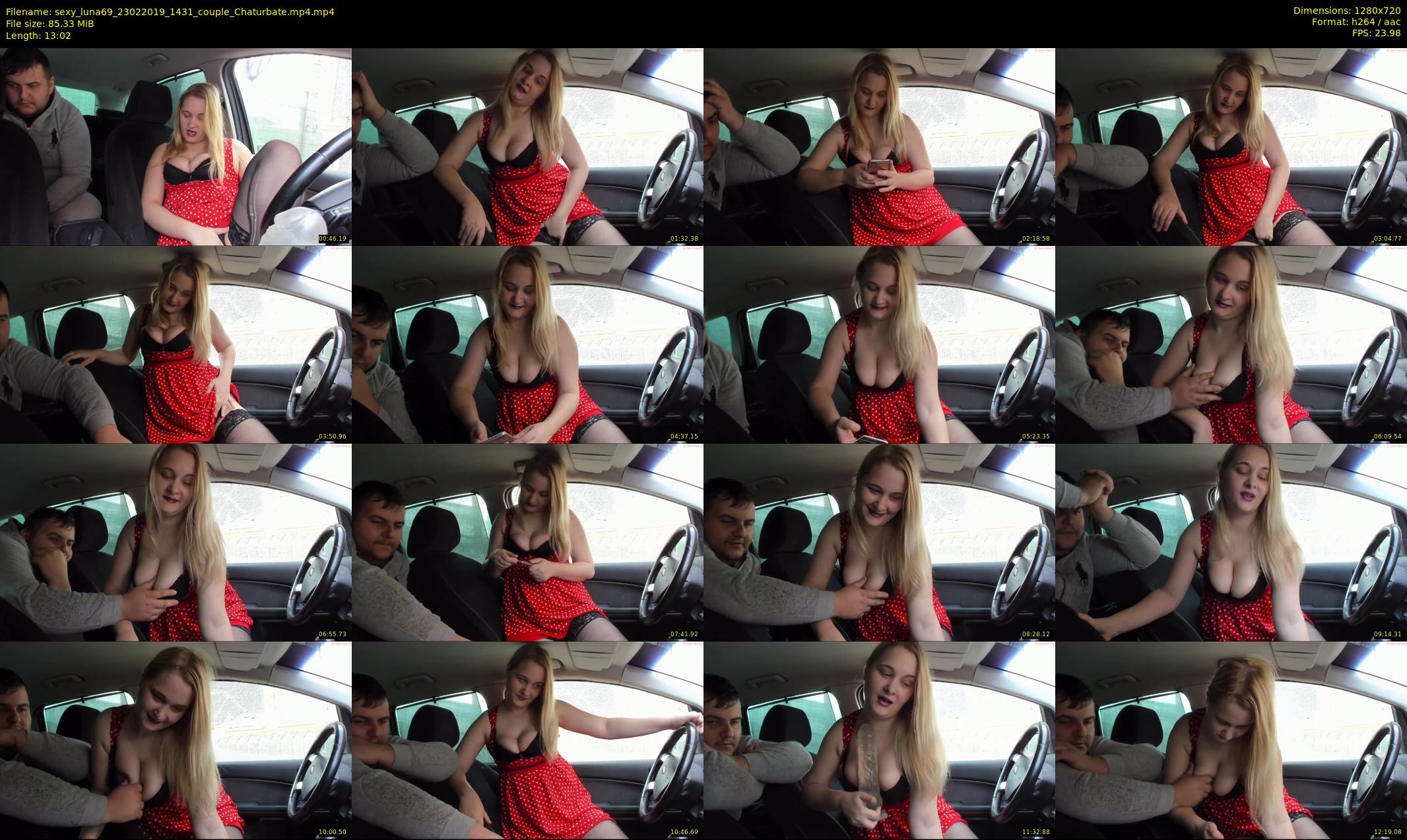sexy_luna69 — 14 minute Chaturbate couple cam show recording, 720p, Feb 23, 2019