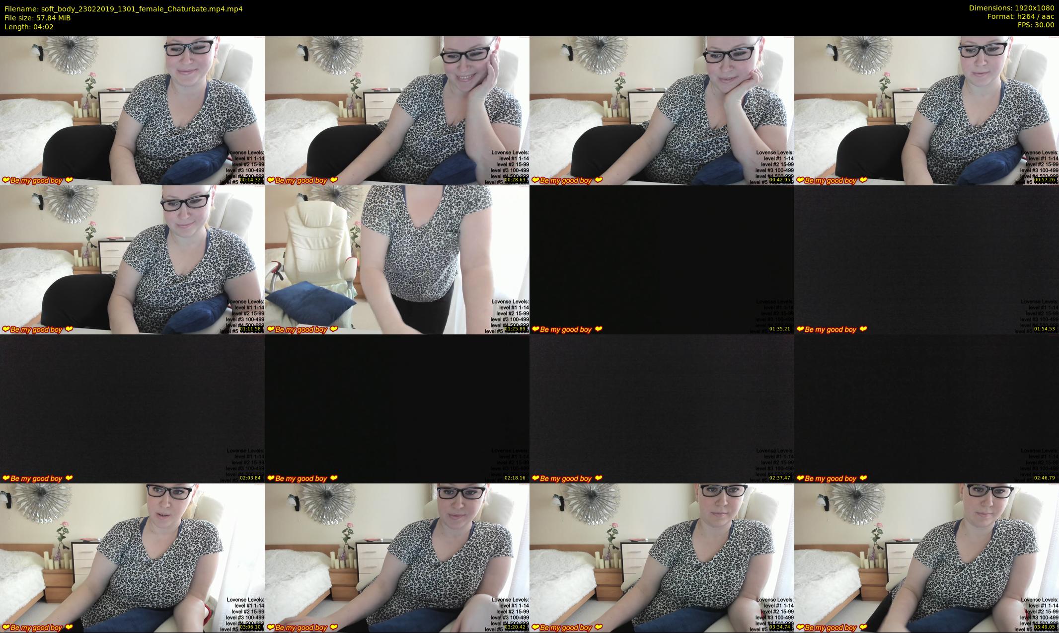 soft_body — 5 minute Chaturbate female cam show recording, 1080p, Feb 23, 2019