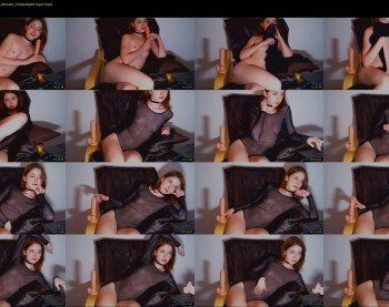 tayasha — 12 minute Chaturbate female cam show recording, 720p, Feb 23, 2019