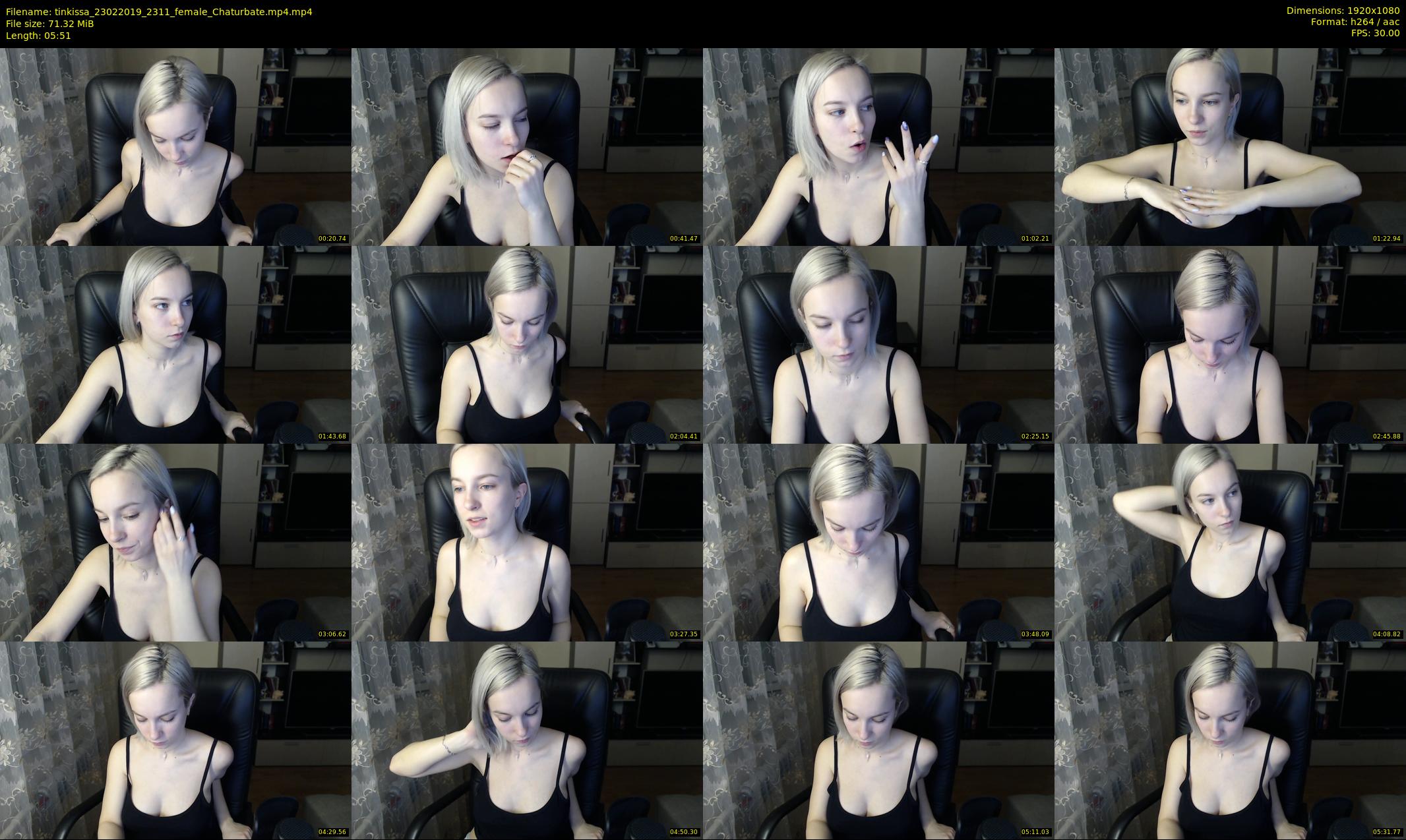 tinkissa — 6 minute Chaturbate couple cam show recording, 1080p, Feb 23, 2019
