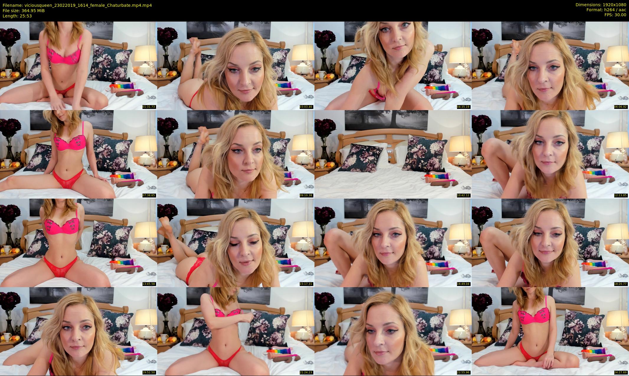 viciousqueen — 26 minute Chaturbate female cam show recording, 1080p, Feb 23, 2019