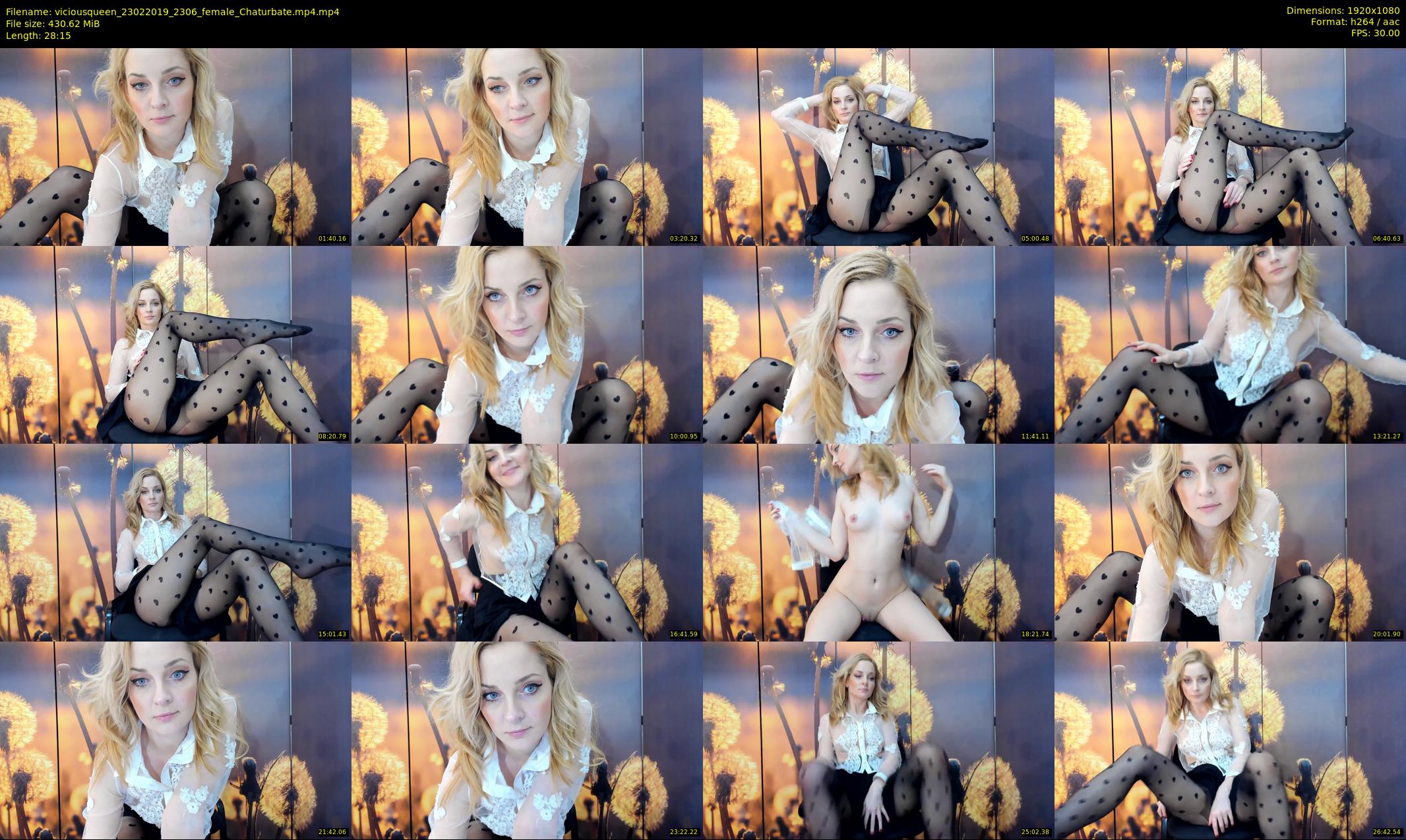 viciousqueen — 29 minute Chaturbate female cam show recording, 1080p, Feb 23, 2019