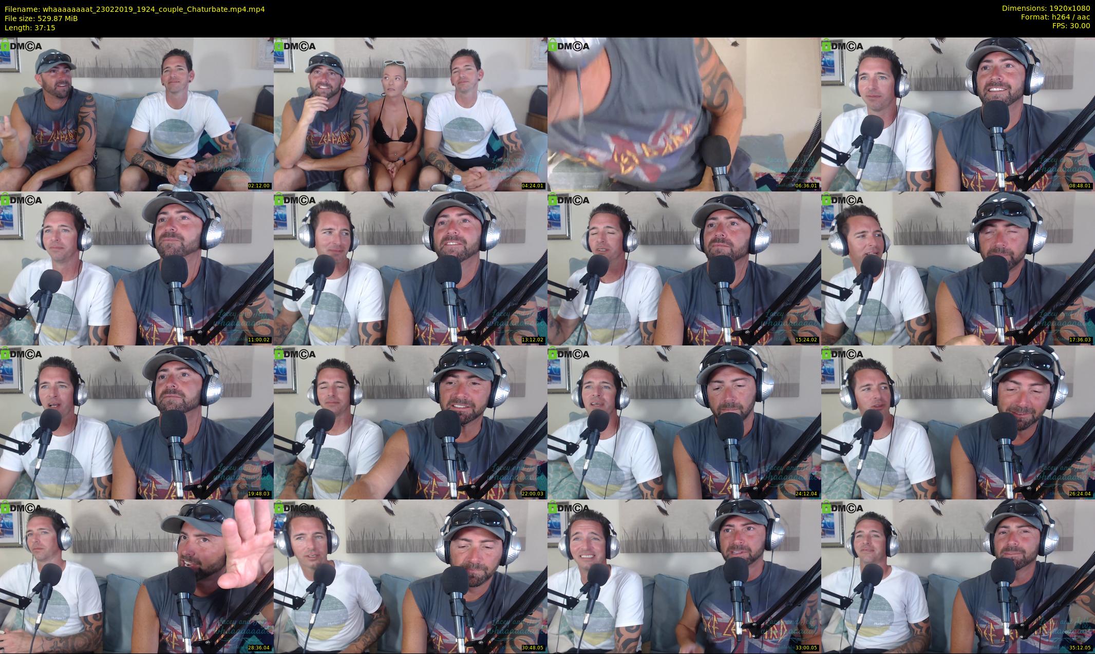 whaaaaaaaat — 38 minute Chaturbate couple cam show recording, 1080p, Feb 23, 2019
