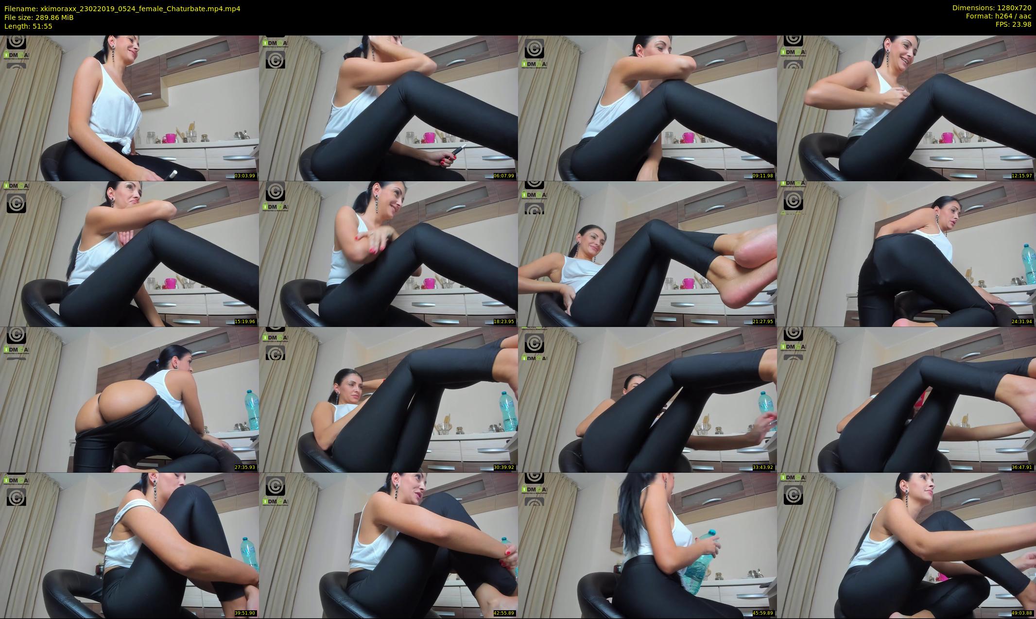 xkimoraxx — 52 minute Chaturbate female cam show recording, 720p, Feb 23, 2019
