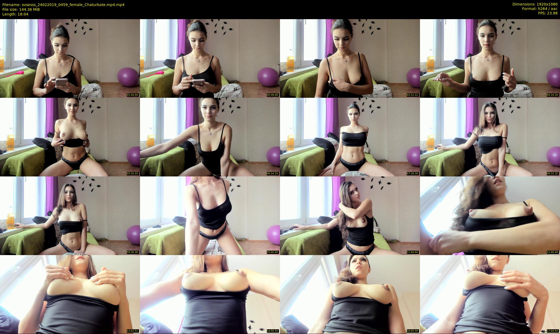 xvsesss — 19 minute Chaturbate female cam show recording, 1080p, Feb 24, 2019