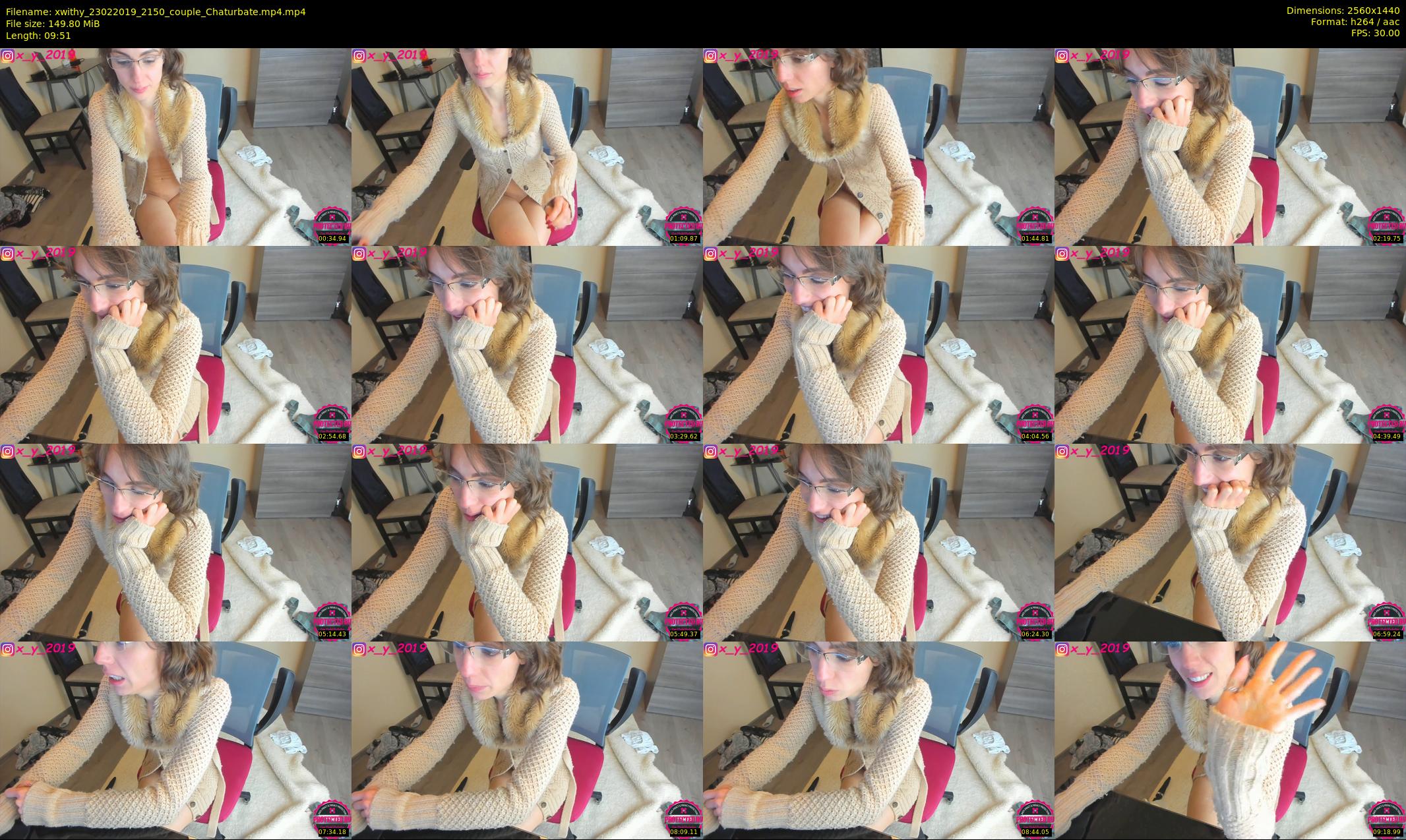 xwithy — 10 minute Chaturbate female cam show recording, 1080p, Feb 23, 2019
