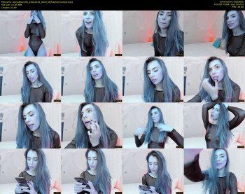AlexaBlancOh — 3 minute MyFreeCams cam show recording, 480p, Feb 24, 2019