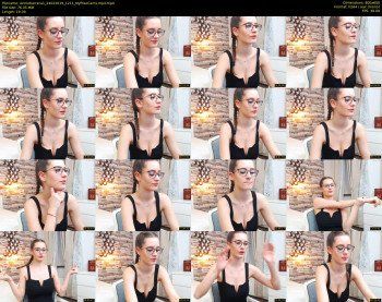 AnnieKarrera1 — 20 minute MyFreeCams cam show recording, 480p, Feb 24, 2019