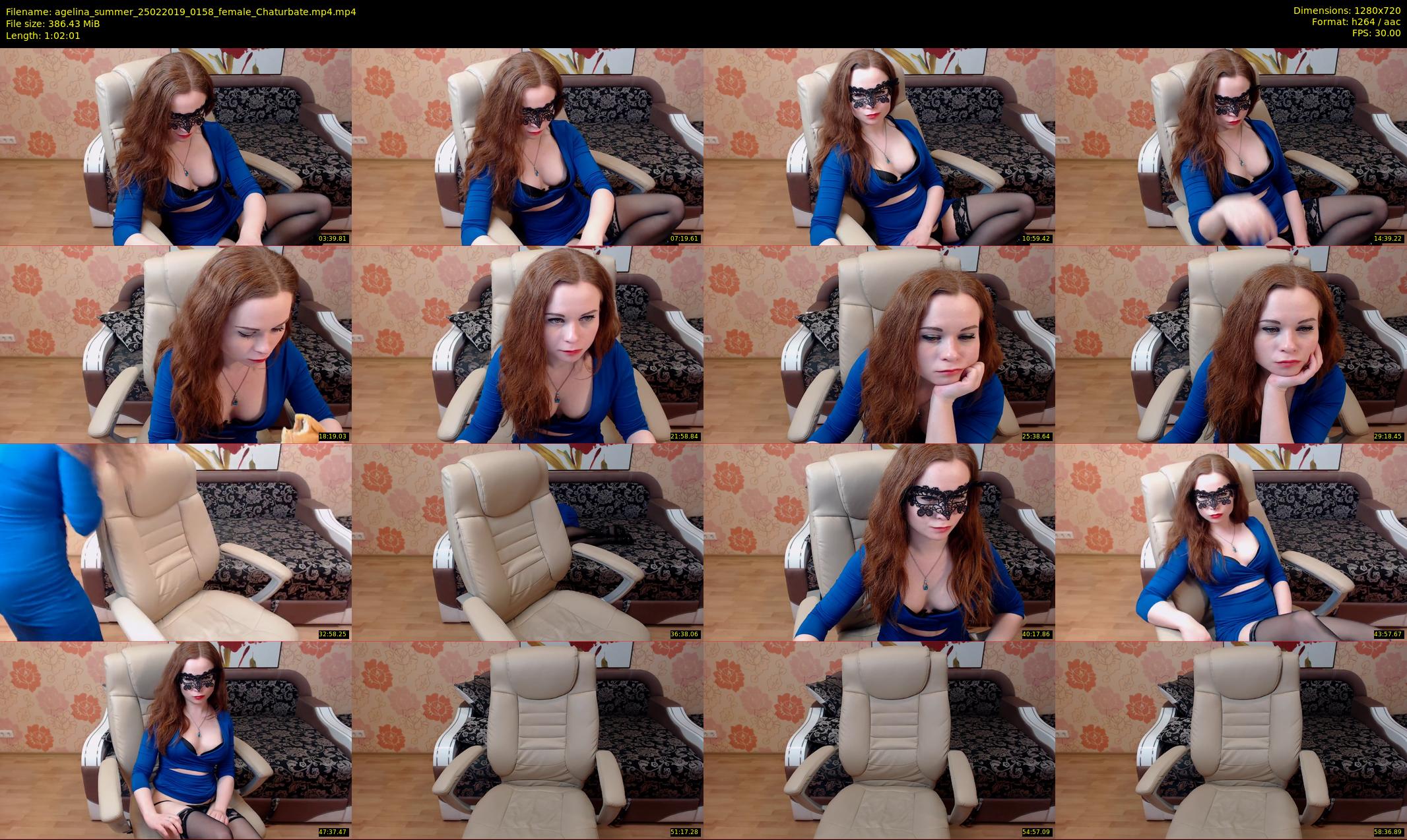 agelina_summer — 63 minute Chaturbate female cam show recording, 720p, Feb 25, 2019